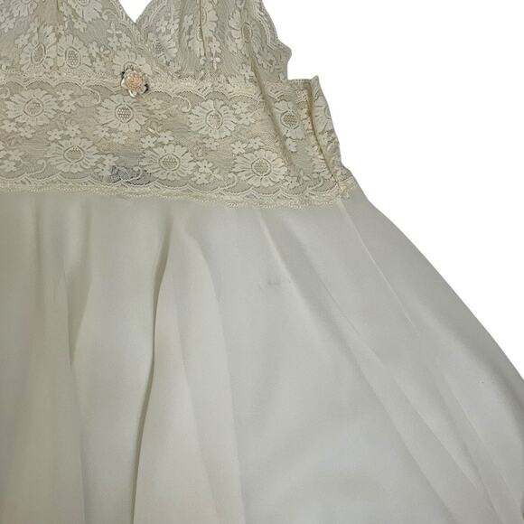 Vintage Kayla lace feminine babydoll honeymoon lingerie - Picture 5 of 13